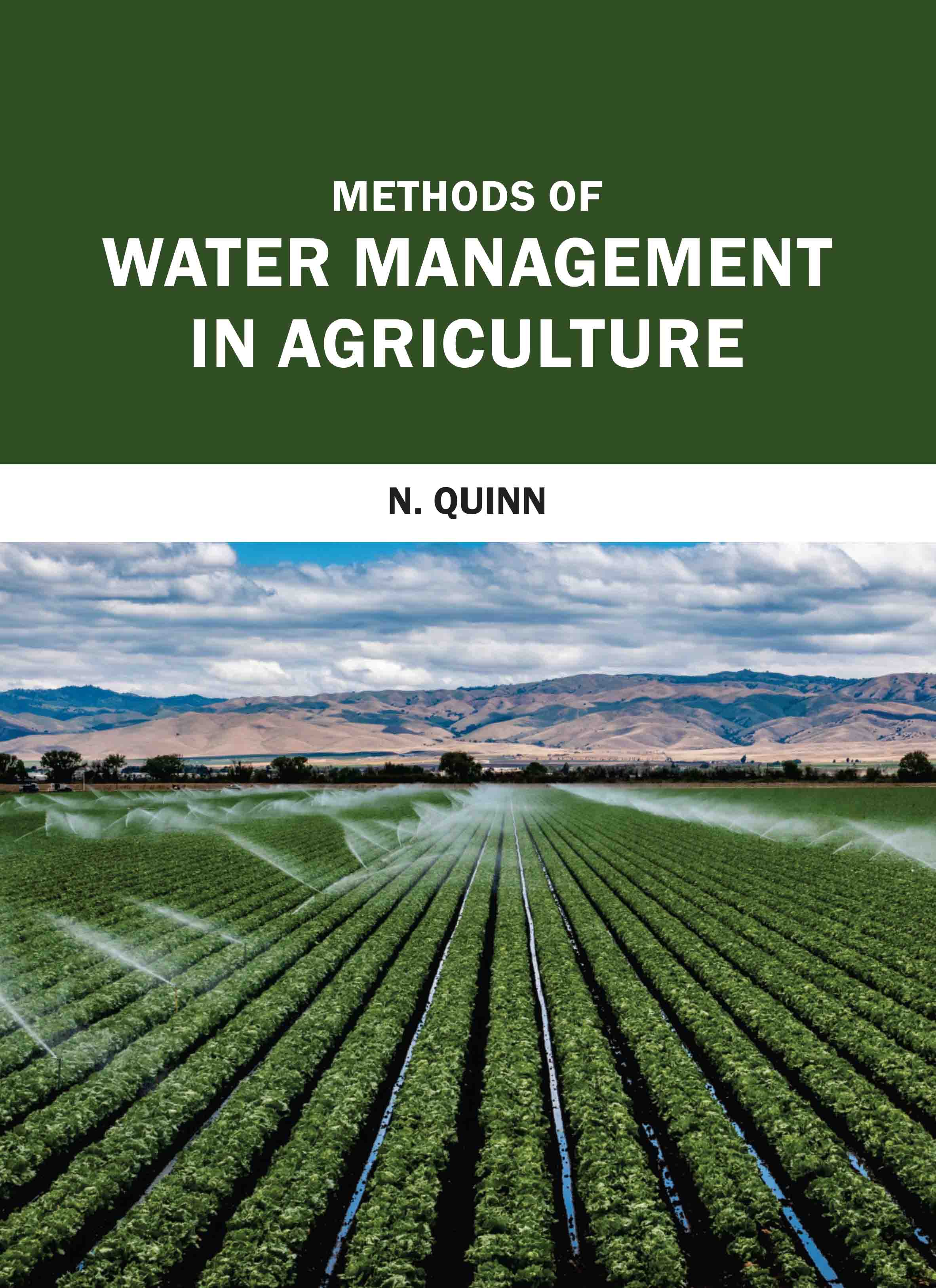 Methods of Water Management in Agriculture